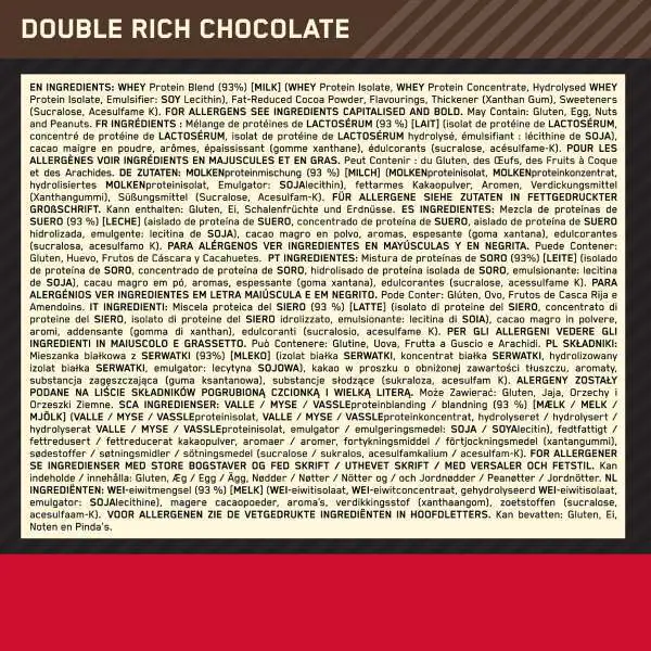 Optimum Nutrition двоструко богати чоколадни протеин сурутке у праху