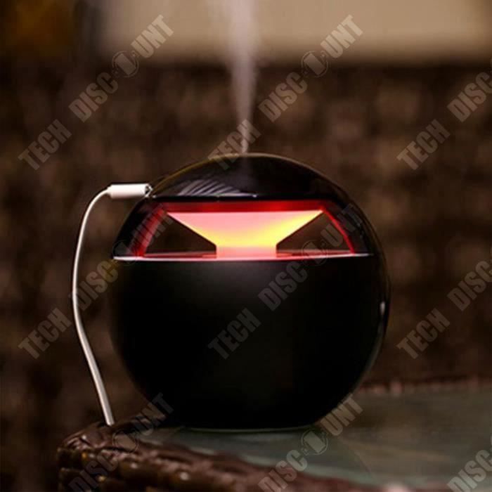 Umidificador de ar - TD® - Moderno - Preto - Aromaterapia - Bem-estar