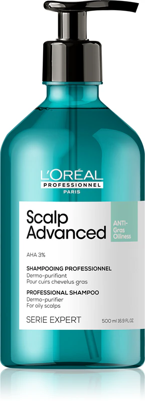 L'Oréal Professionnel Serie Expert Scalp Advanced Cleansing Shampoo pre mastnú pokožku hlavy