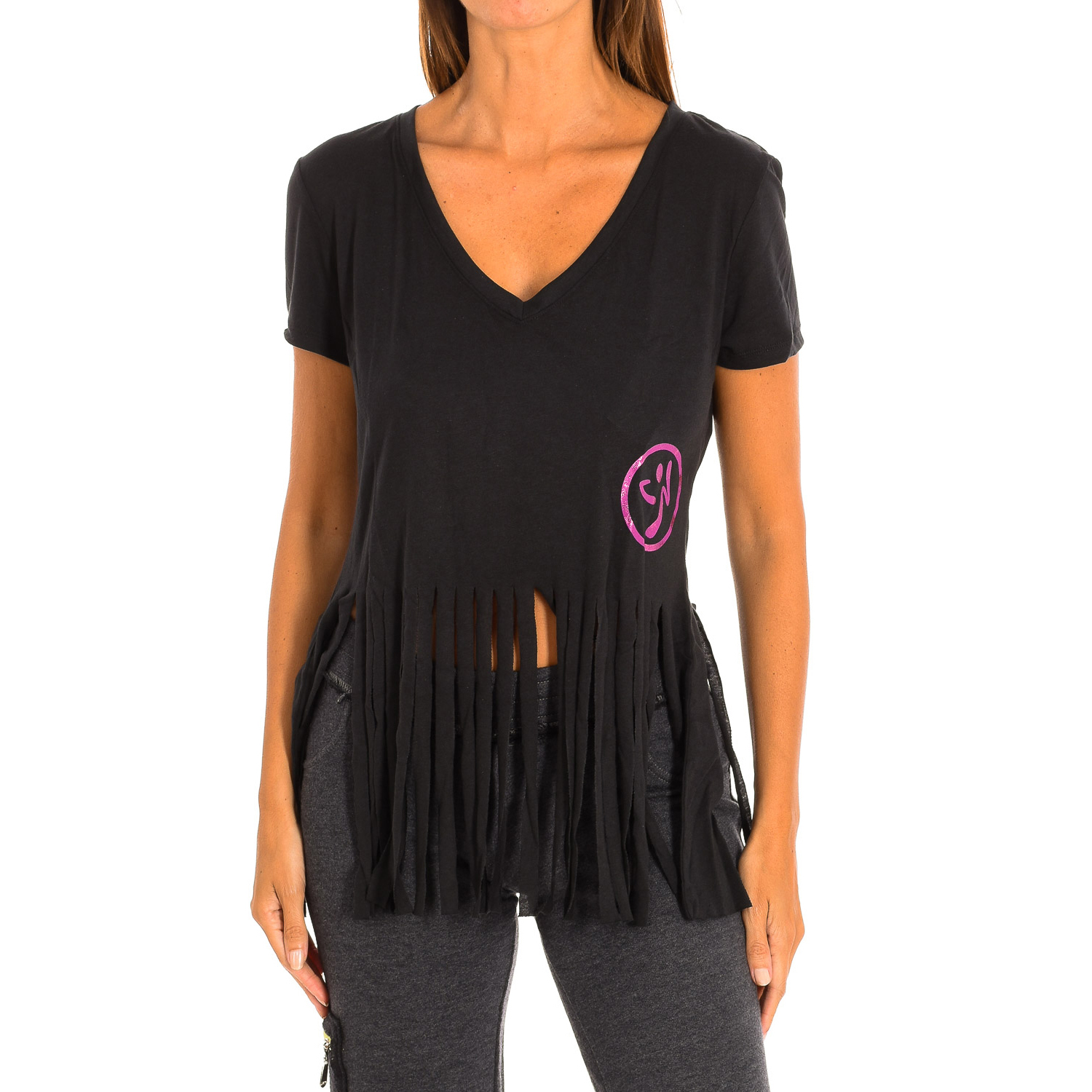 Camiseta Deportiva Zumba Flecos Ii Z1t00371 Z1t00371