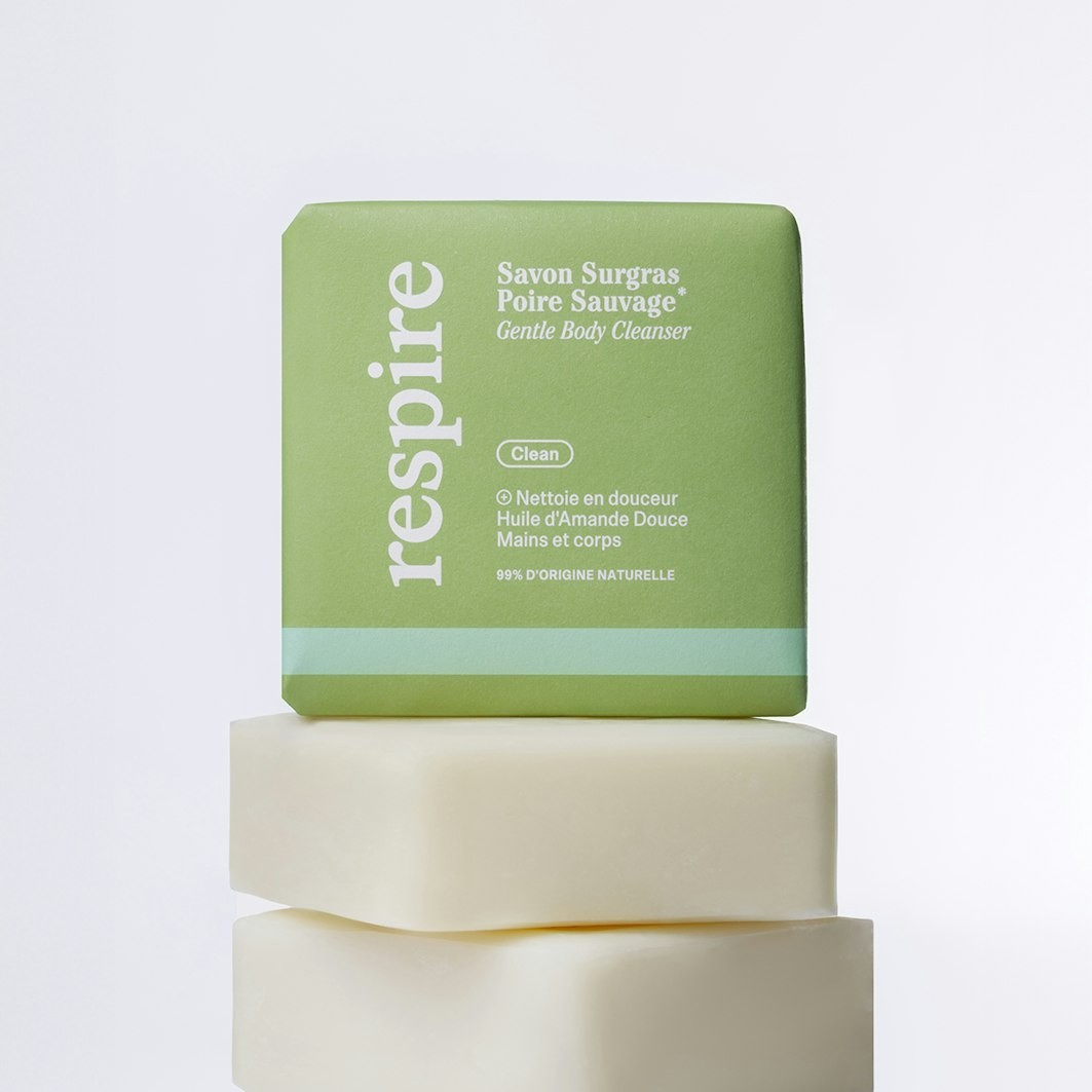 Respire Savon surgras Poire Sauvage 100gr