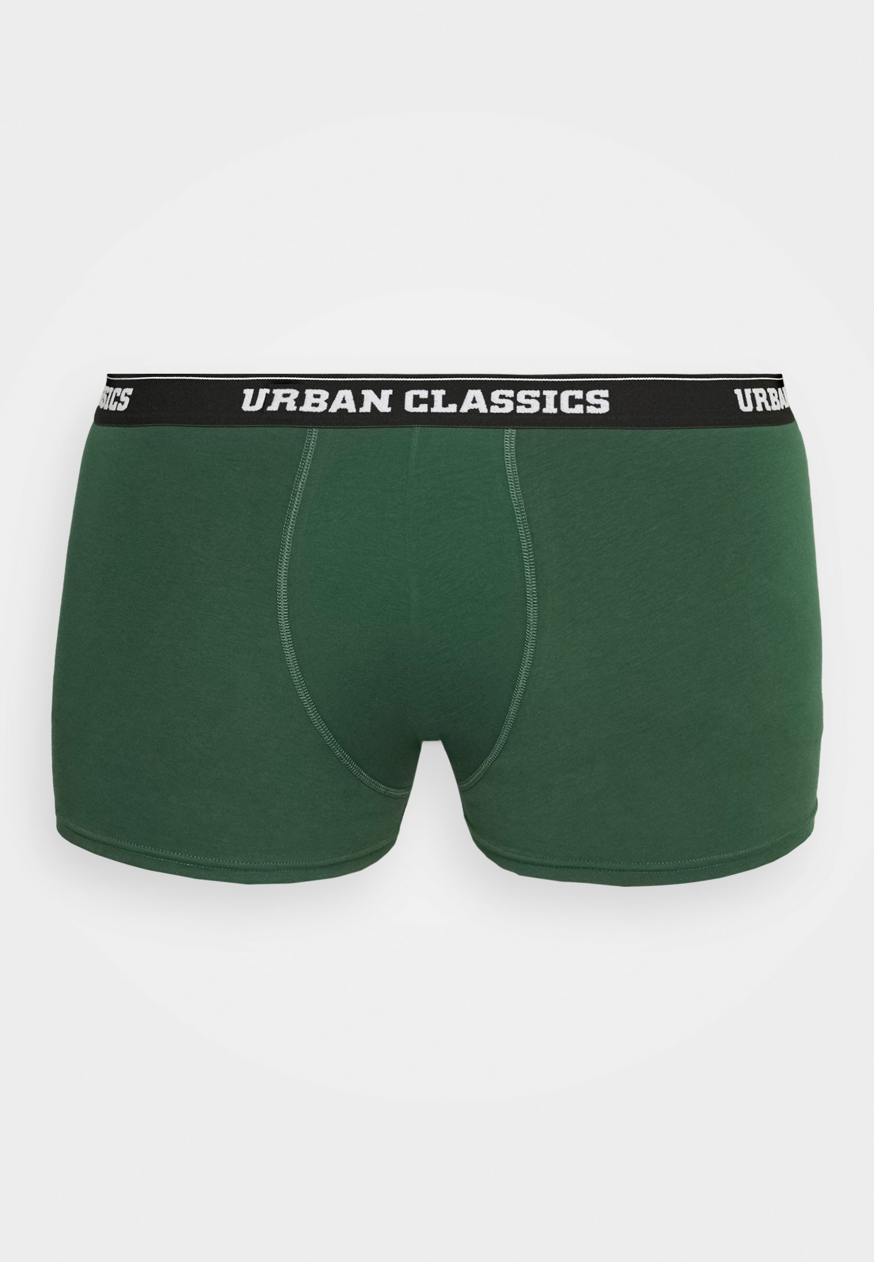 Urban Classics 3-pack - Boxershorts - donkergroen/zwart