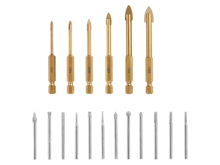 Acessórios PARKSIDE® Perçage, 18 peças