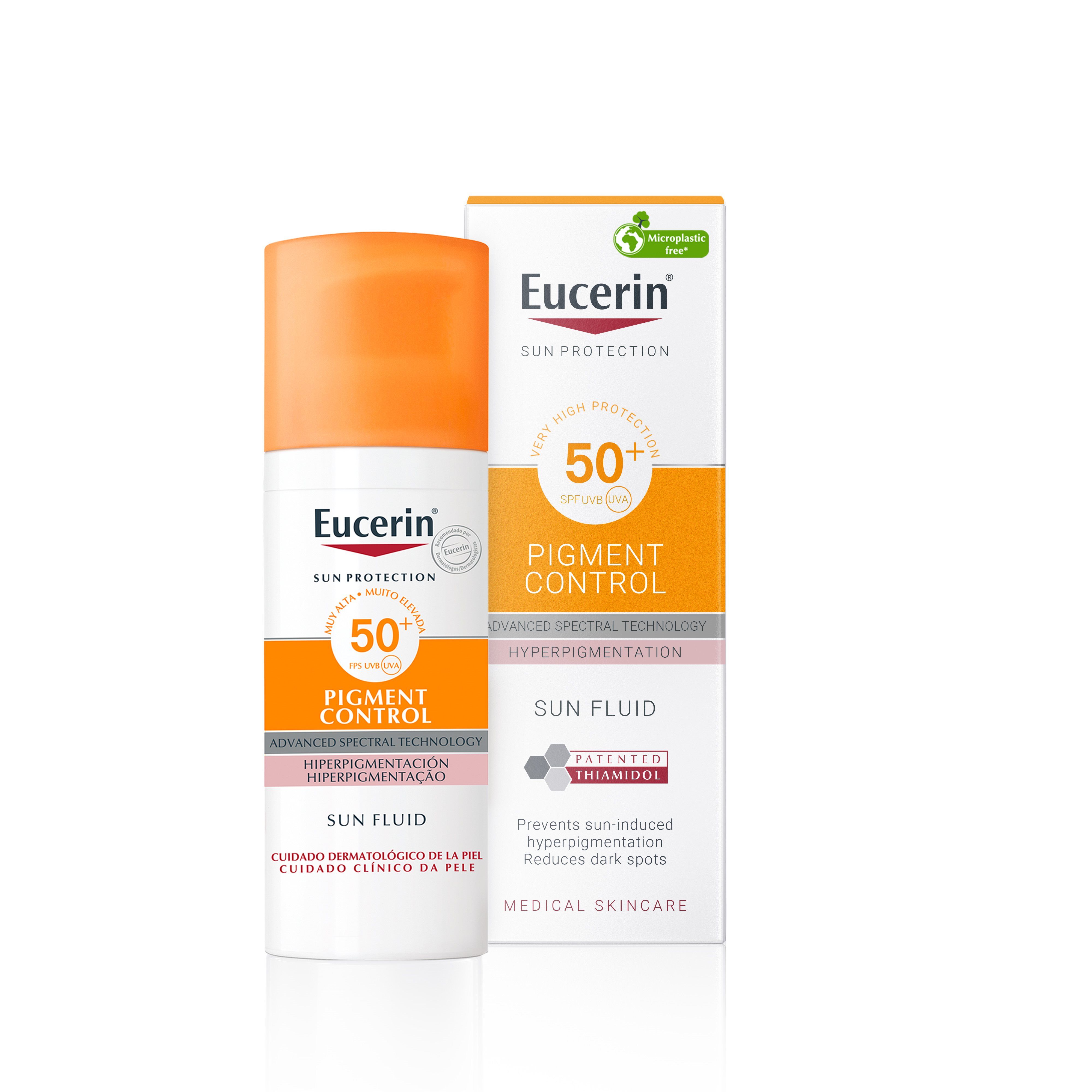 Veido pigmento kontrolės skystis nuo saulės SPF 50 Apsauga nuo saulės vaistinėje