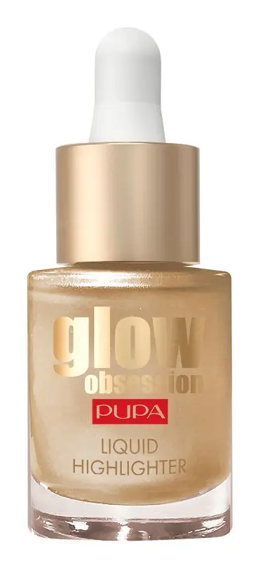 Pupa Glow Obsession Rozświetlacz w płynie Metallic Effect 100 Sunrise