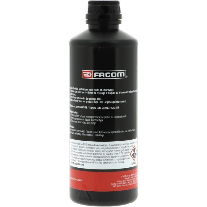 Líquido de frenos - FACOM - DOT4 - 500 ml