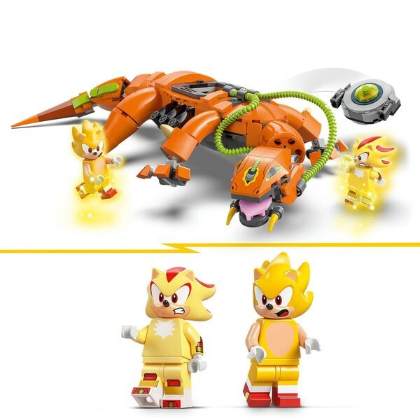 LEGO Sonic The Hedgehog 77003 Super Shadow protiv Biolizarda