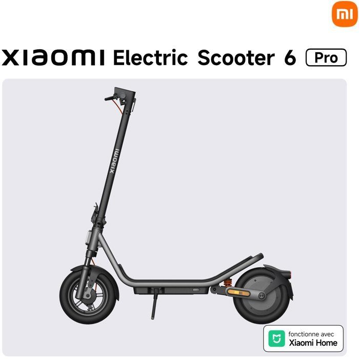 Patinete eléctrico Xiaomi - Electric Scooter 6 Pro - 1000 W máx. - 12