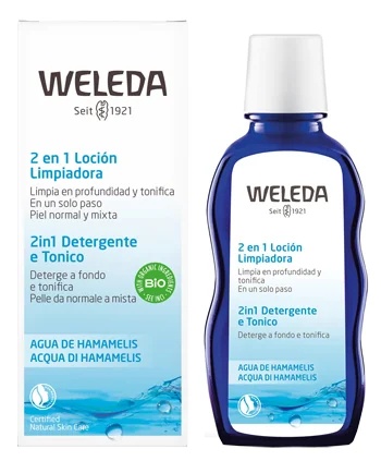 WELEDA Weleda 2-in-1 reinigings- en toninglotion 100 ml