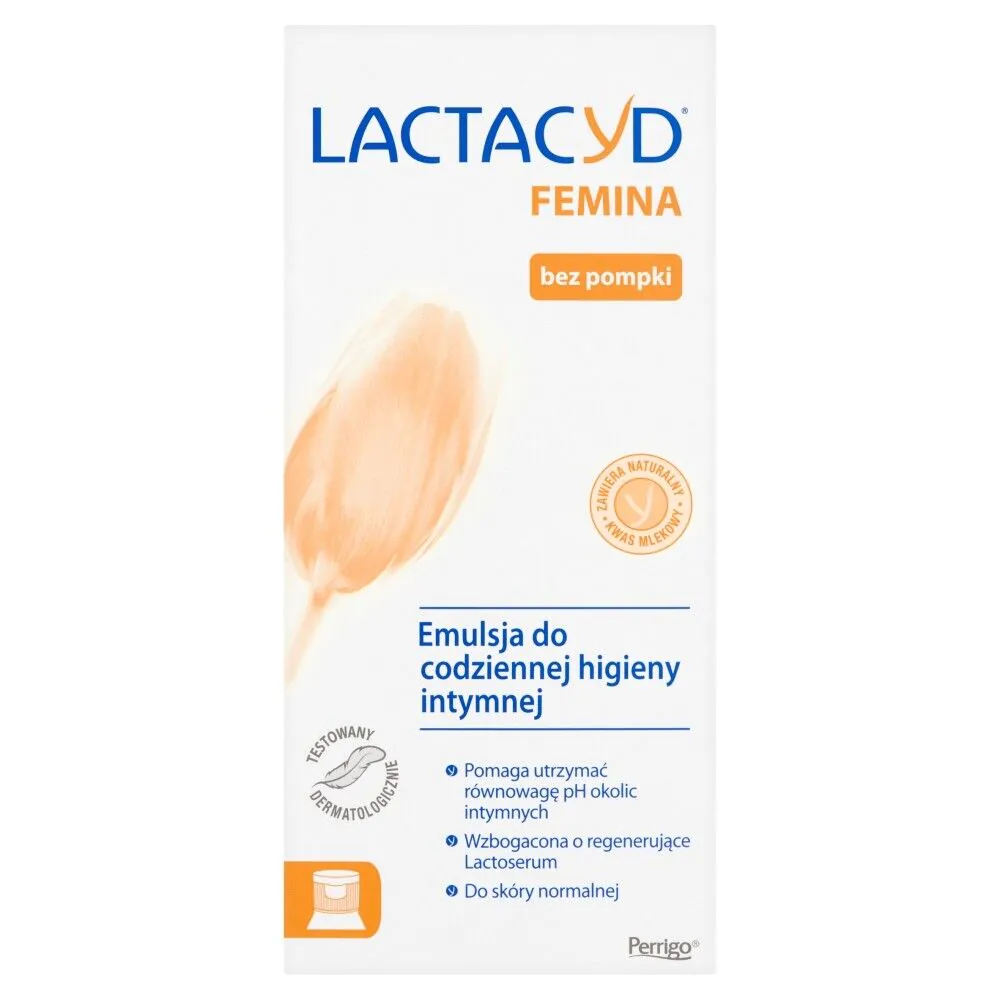 Lactacyd Emulsja do Higieny Intymnej Femina