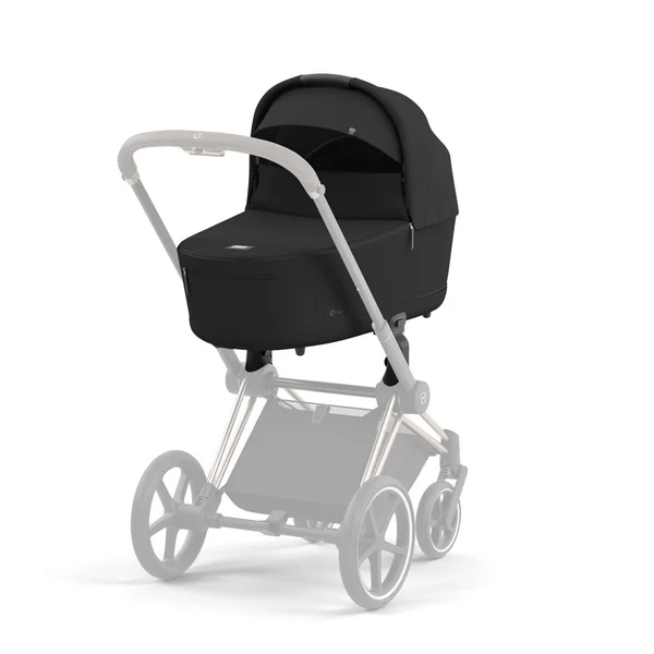 Cybex Priam V4 kinderwagenset, beige met matzwart frame.