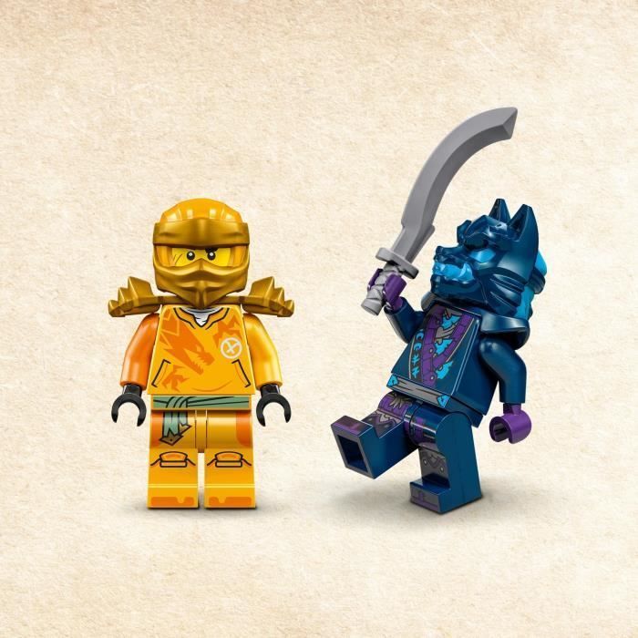 LEGO® 71803 NINJAGO Arins rebelliska drakattack, ninjadrakleksak och minifigurer inklusive Arin med minikatana