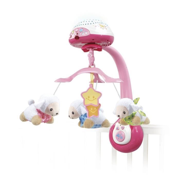 VTECH - Vtech Baby - Móvil luminoso para contar ovejas (rosa)