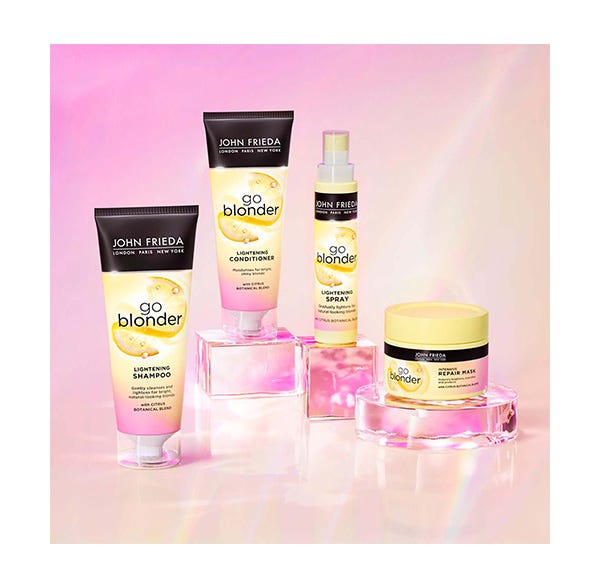 Go Blonder Διάφανο Ξανθό Σπρέι Καθαρισμού | 100ml
