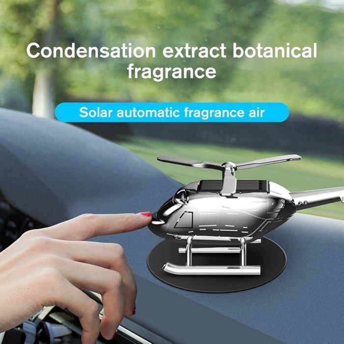 Helikopterin auton ilmanraikastin, tuoksudiffuusori, aromaterapiaklipsi, sisustus auton sisustukseen