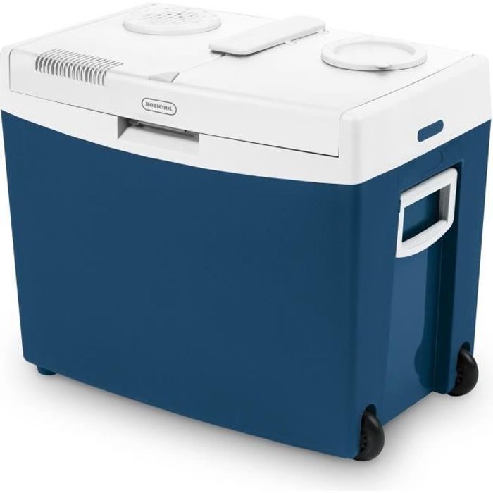 Nevera termoeléctrica MOBICOOL MT 35W - 33L - Refrigeración/Calefacción - 2 ruedas