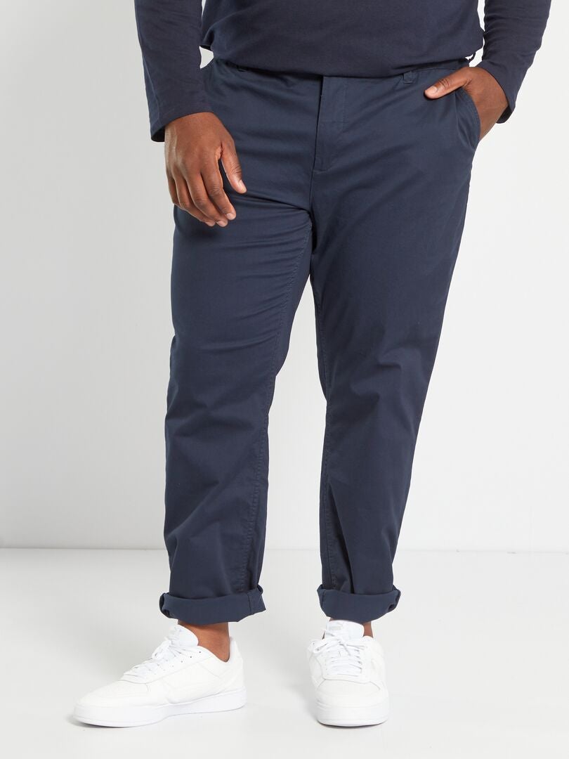 Calça Chino Slim L32 - AZUL