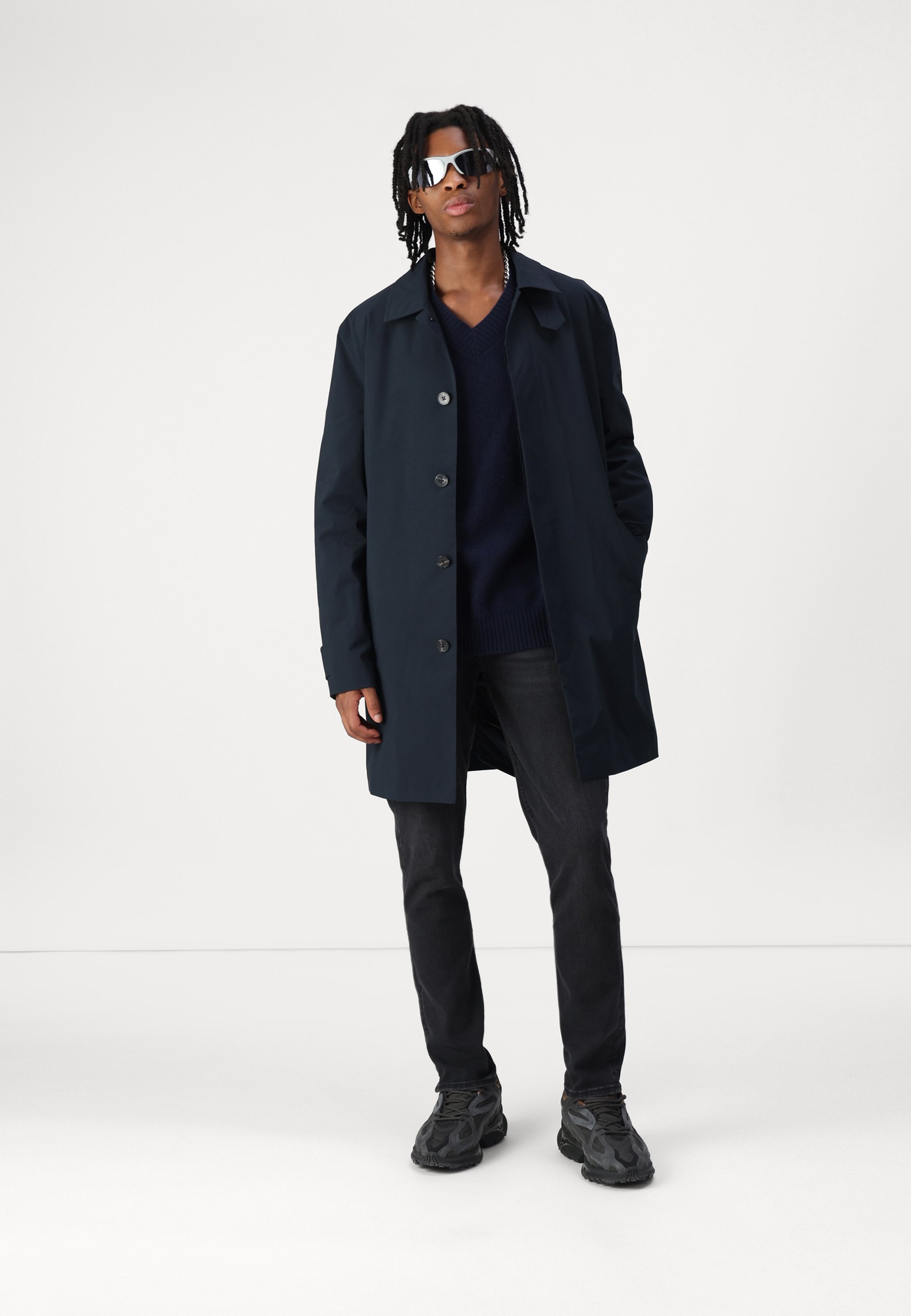 Samsøe Samsøe SABO - Trenchcoat - donkerblauw