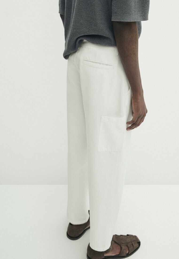 Massimo Dutti Chinos - biały