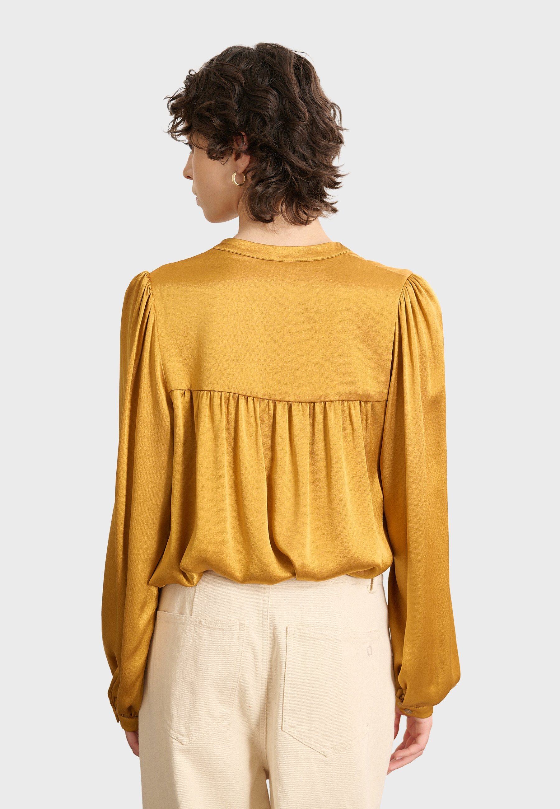 Garance Paris blouse - oker