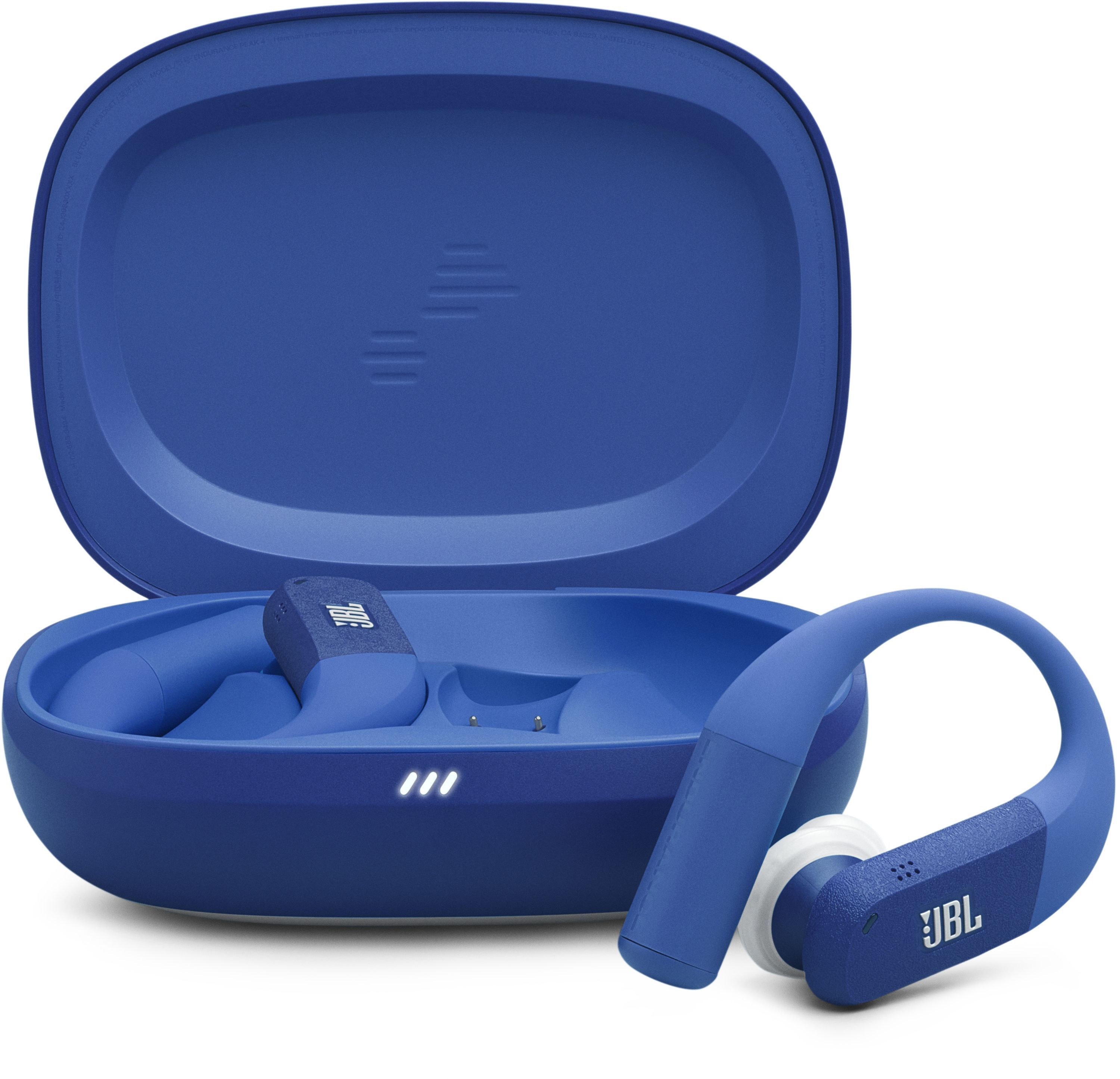 Auriculares deportivos inalámbricos JBL Endurance Peak 4 con cancelación de ruido - Azul