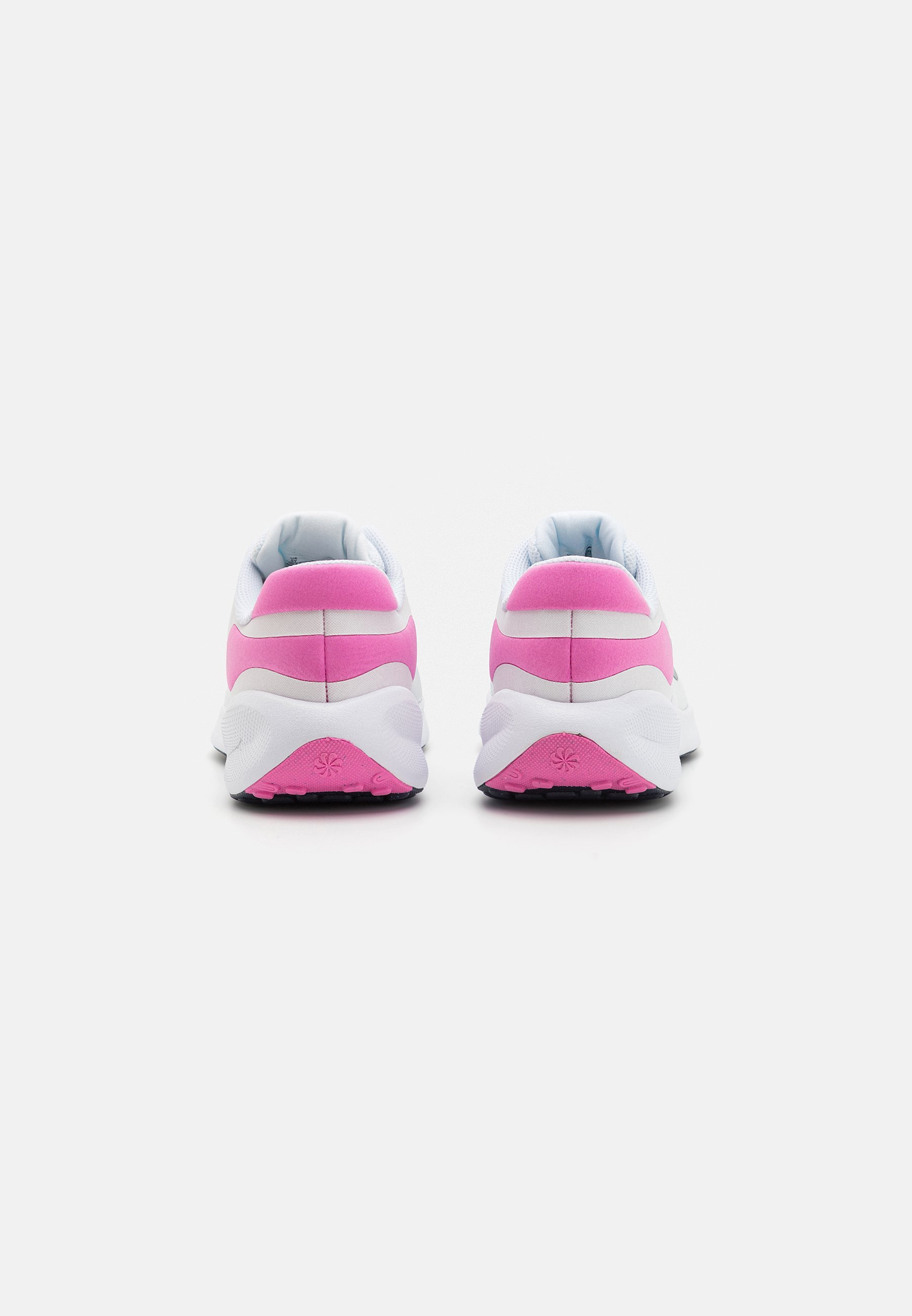 Nike Performance REVOLUTION 7 - Hardloopschoenen voor op de weg - wit/donkerblauw/speels roze