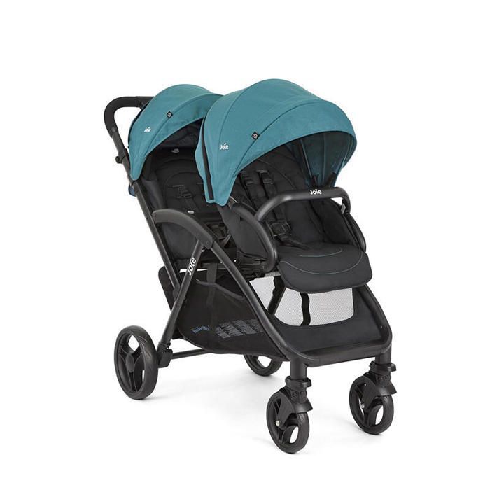 JOY - Cochecito doble Joie Evalite Capri I-snug 2 color pizarra