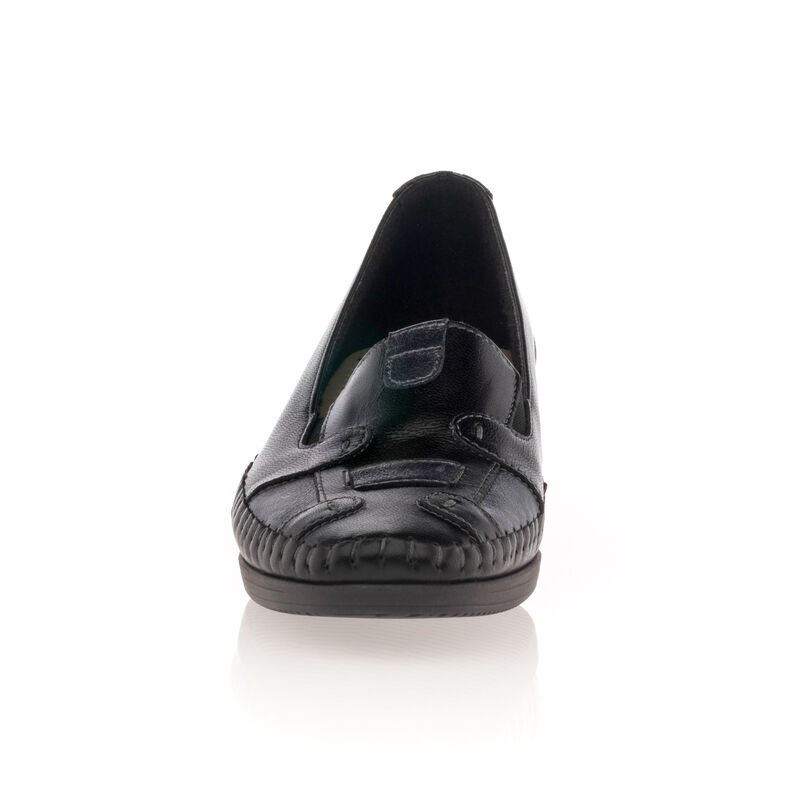 Zapatos cómodos para mujer, color negro.