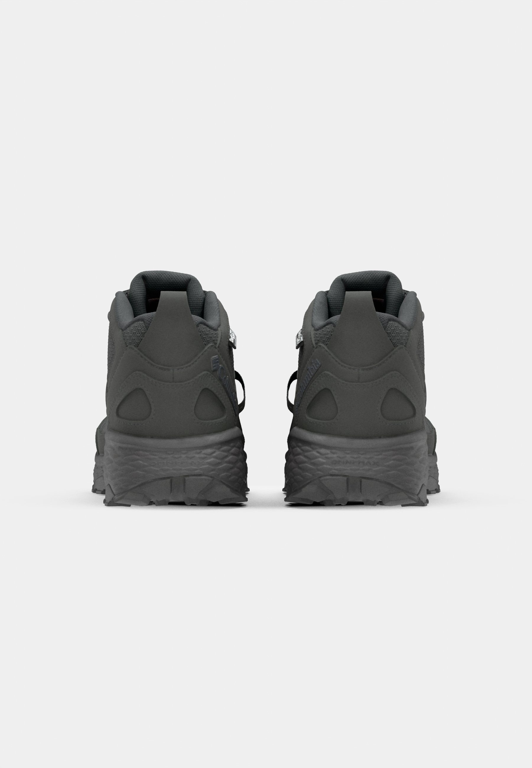 PEAKFREAK RUSH MID - Vaelluskengät - black/black