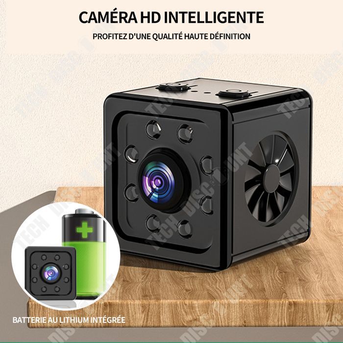 Cámara de vigilancia - TD - 1080P - Detección de movimiento - Visión nocturna - WiFi para interiores