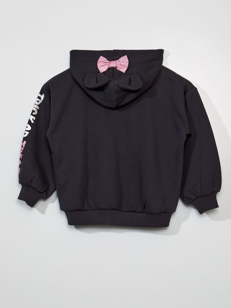 Minnie Mouse hoodie - Halloween - Zwart