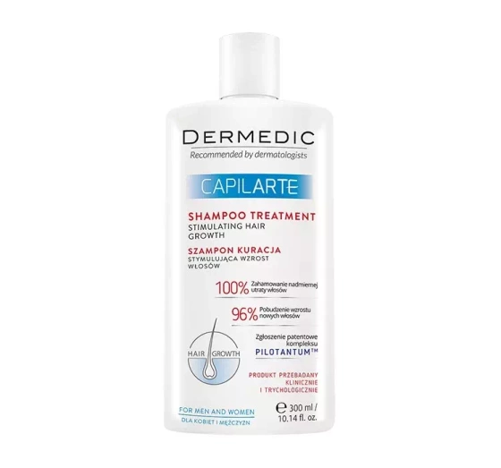 Dermedic Capilarte szampon do włosów kuracja stymulująca porost 300 ml