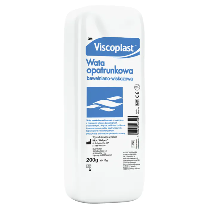 Viscoplast, Wata opatrunkowa bawełniano-wiskozowa