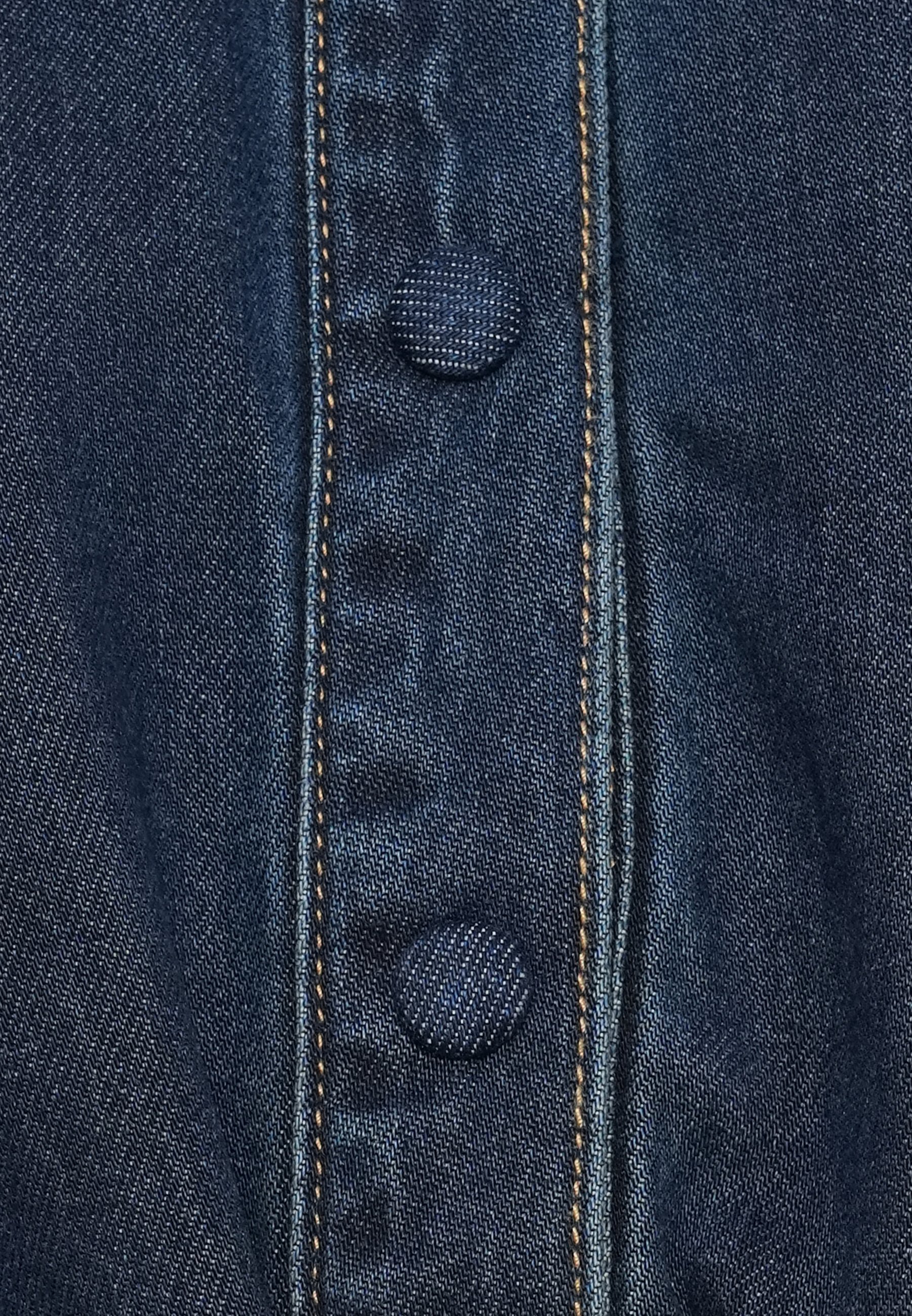 ONLY ONLJULIE DRESS  - Denim dress - dark blue denim