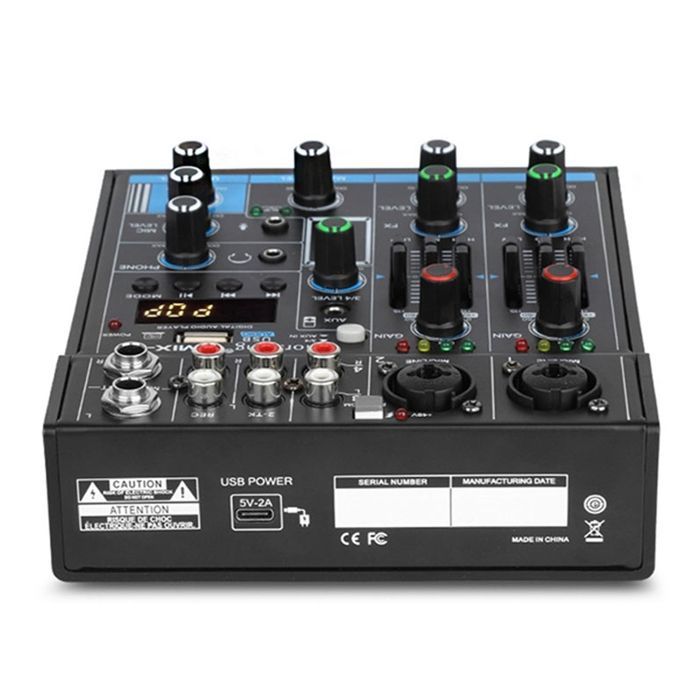 USB Bluetooth Sound Card - XVX - 4-Channel Recording - M4 - Live Streaming - Bluetooth Connection