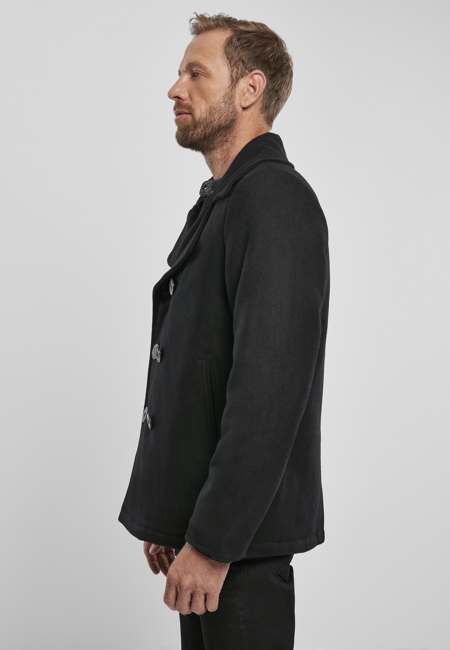 Manteau caban Brandit - Veste légère - bleu marine