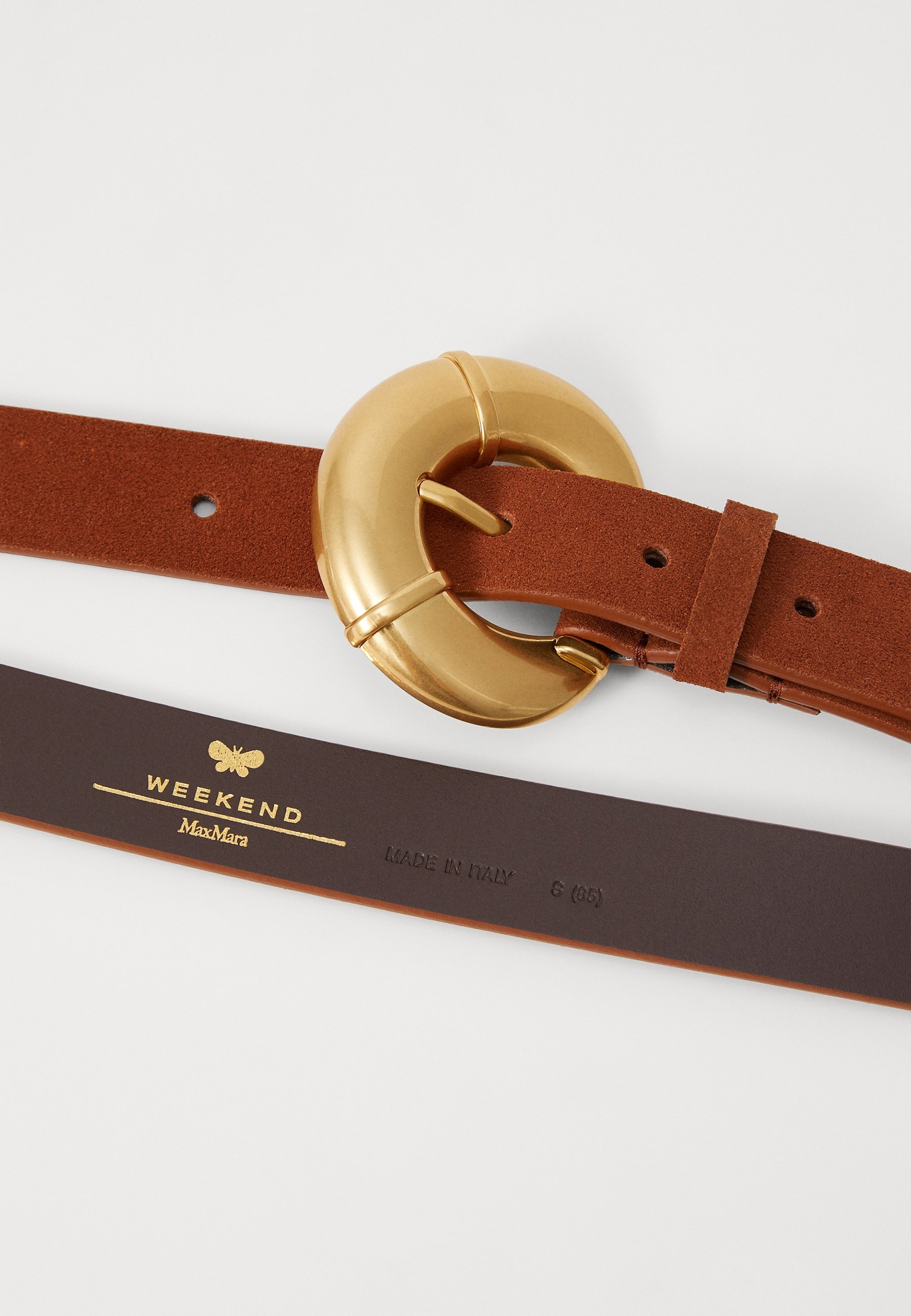 WEEKEND MaxMara SEBINO - Belt - cuoio
