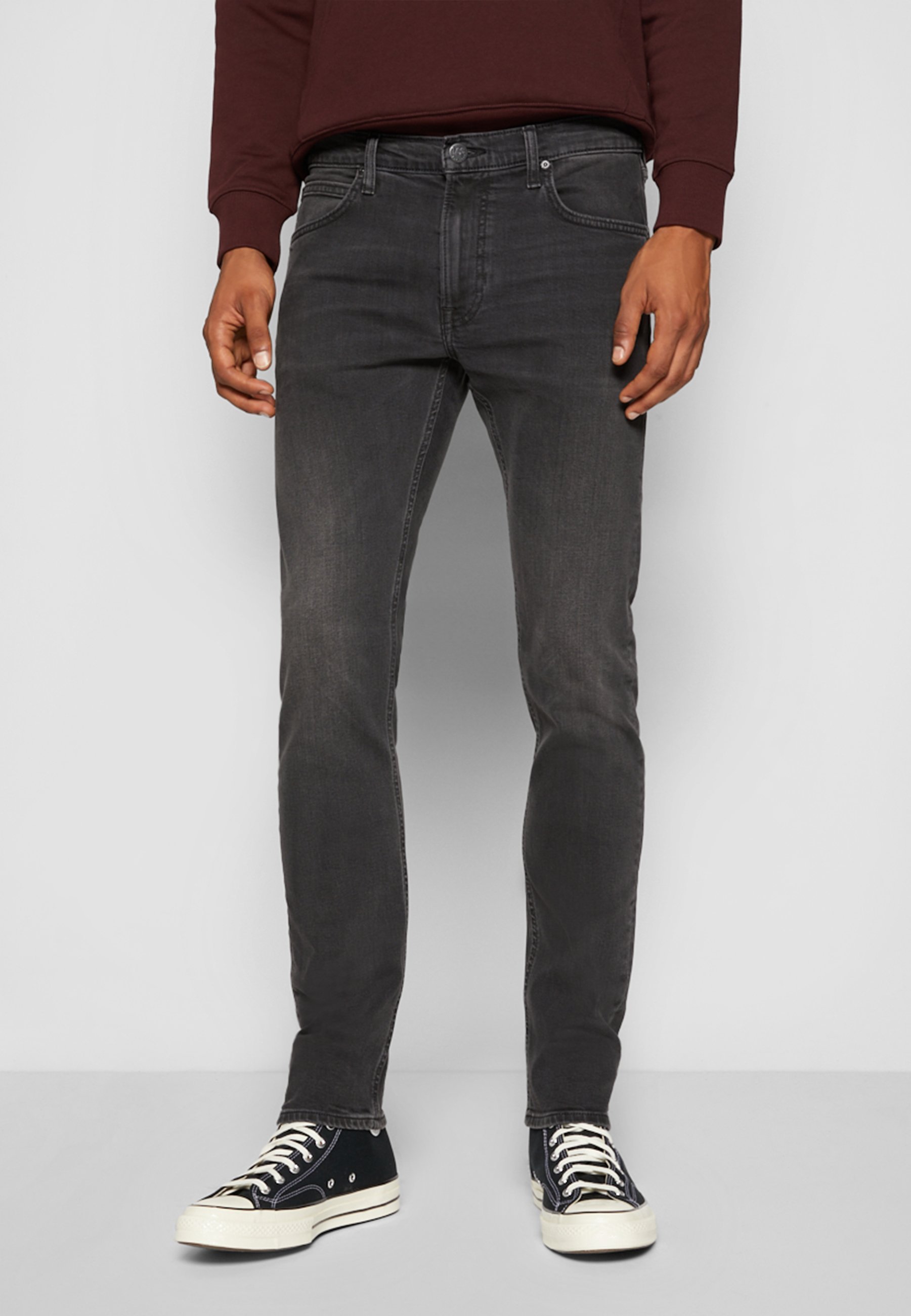 Lee LUKE - Jeans slim fit - rocker in asfalto