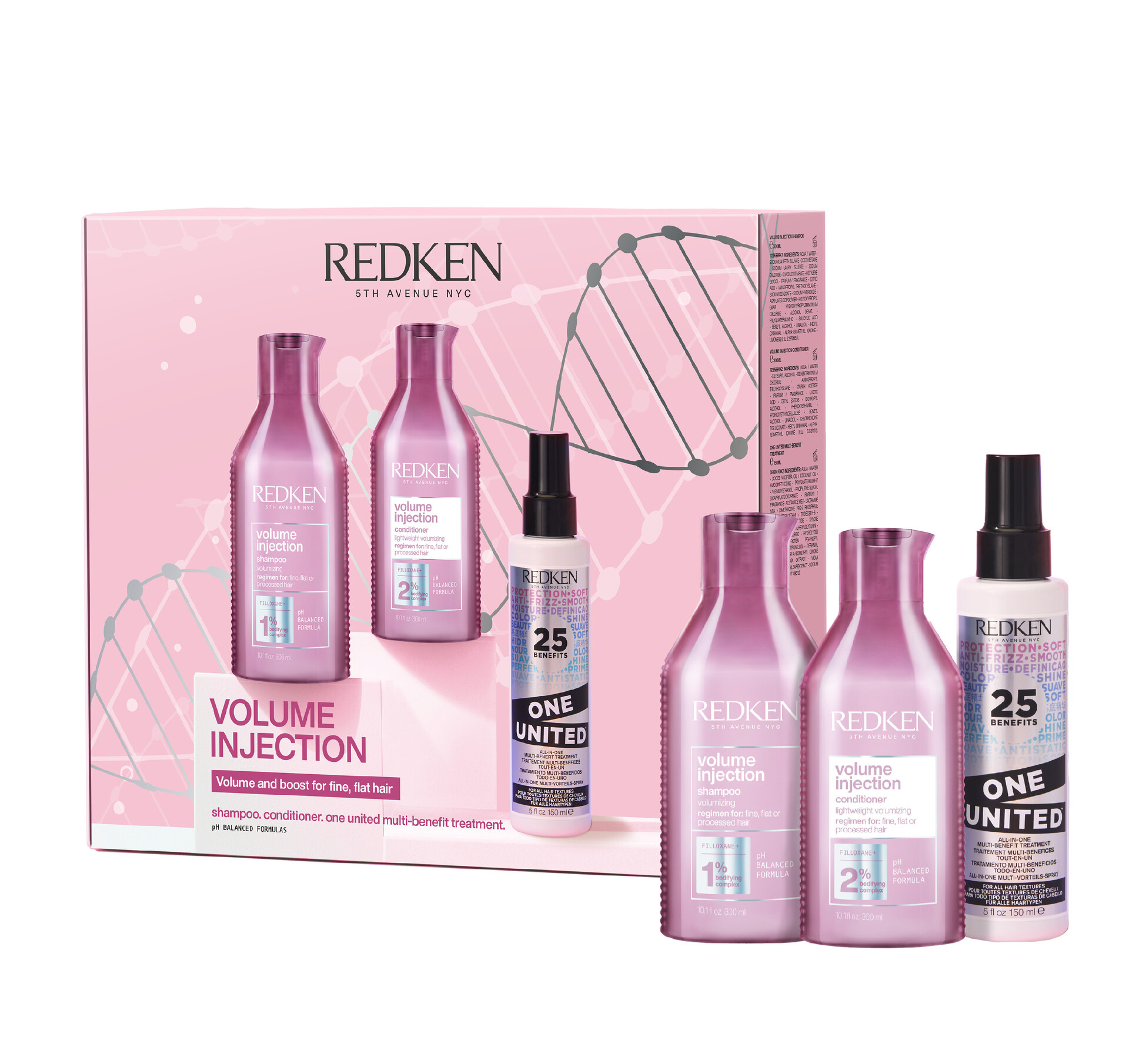 Volume Injection ünnepi ajándékszett - Redken