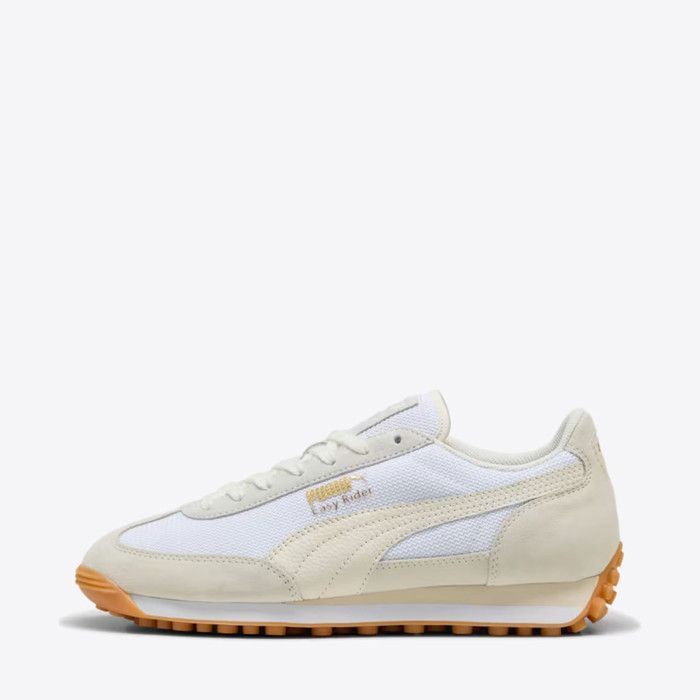 Baskets PUMA Easy Rider Elevated Unisex – Blanc / Ivoire Givré, Mixte