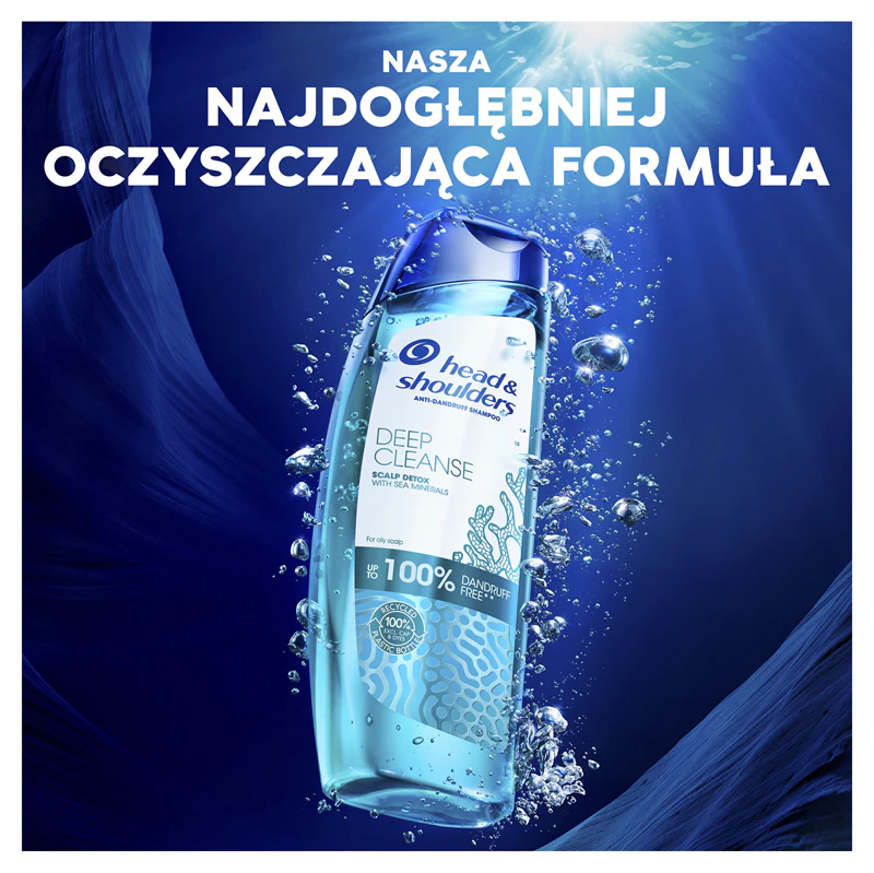 Šampón proti lupinám Head & Shoulders Deep Cleanse Scalp Detox