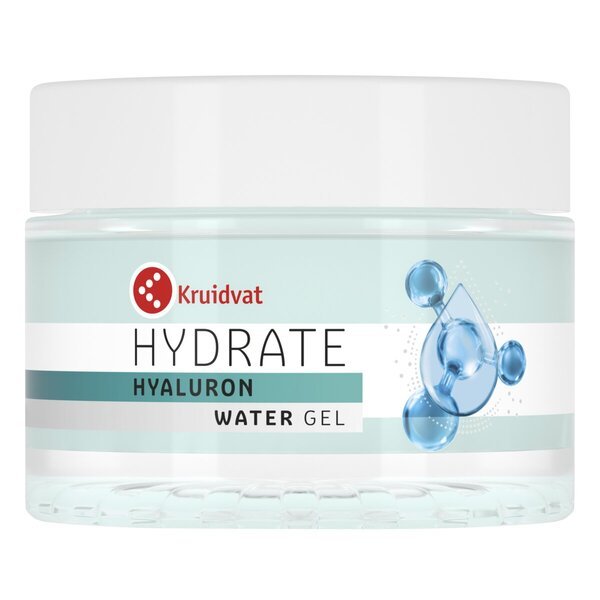 Kruidvat Hydrate Hyaluron Water Gel<br>50ml - Suha in občutljiva koža