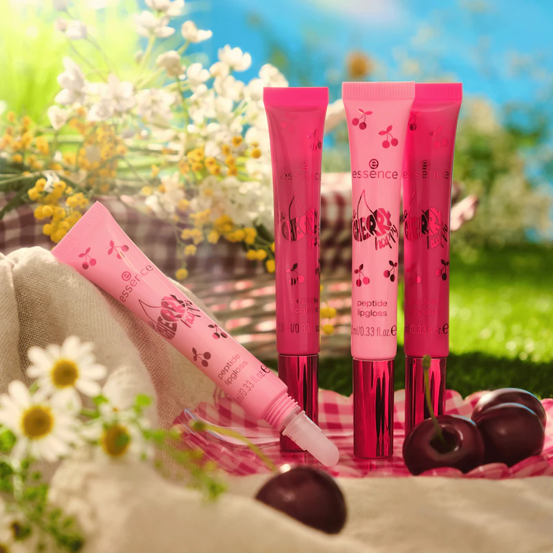 gloss labial essence SO CHERRY com peptídeos