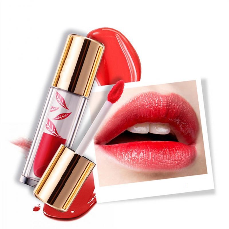 Labial líquido en cápsula de 6 colores, brillo labial de larga duración, efecto espejo, brillo hidratante, mini labial, maquillaje para mujer QBMY