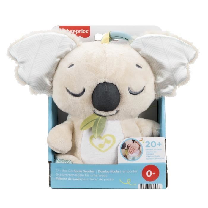 Fisher-Price - Koala knuffel om mee te nemen - Muzikaal nachtlampje - Fisher-Price - JBD65
