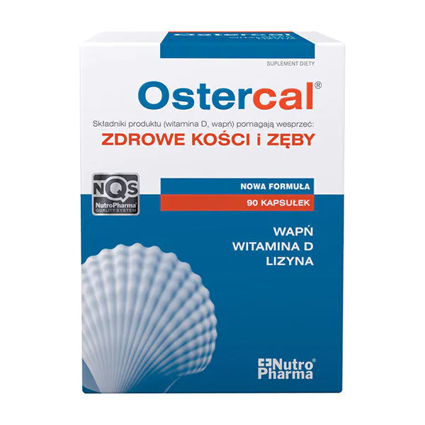 Ostercal, Preparat na wzmocnienie kości, Tabletki powlekane