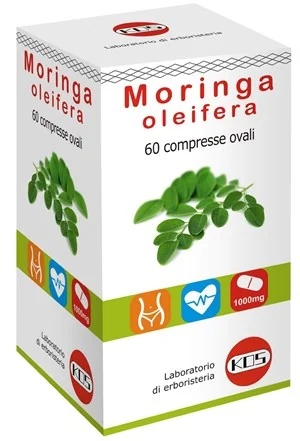KOS Moringa Oleifera 1G 60 tabletten voor een evenwichtig lichaamsgewicht