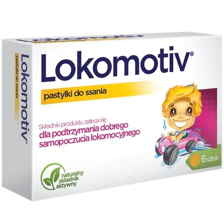 Lokomotiv, Pastylki do ssania na chorobę lokomocyjną dla dzieci i dorosłych