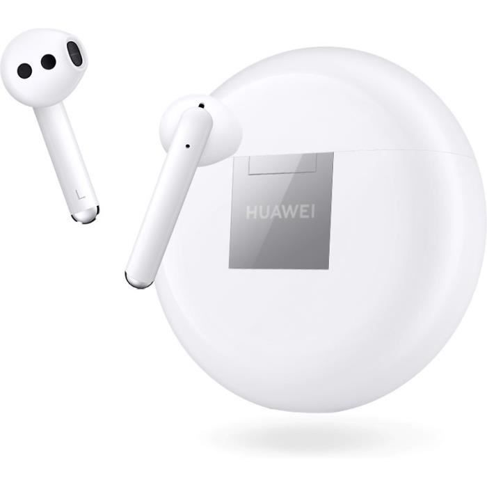 Auricolari wireless HUAWEI Freebuds 3 - Custodia di ricarica wireless - Bianco