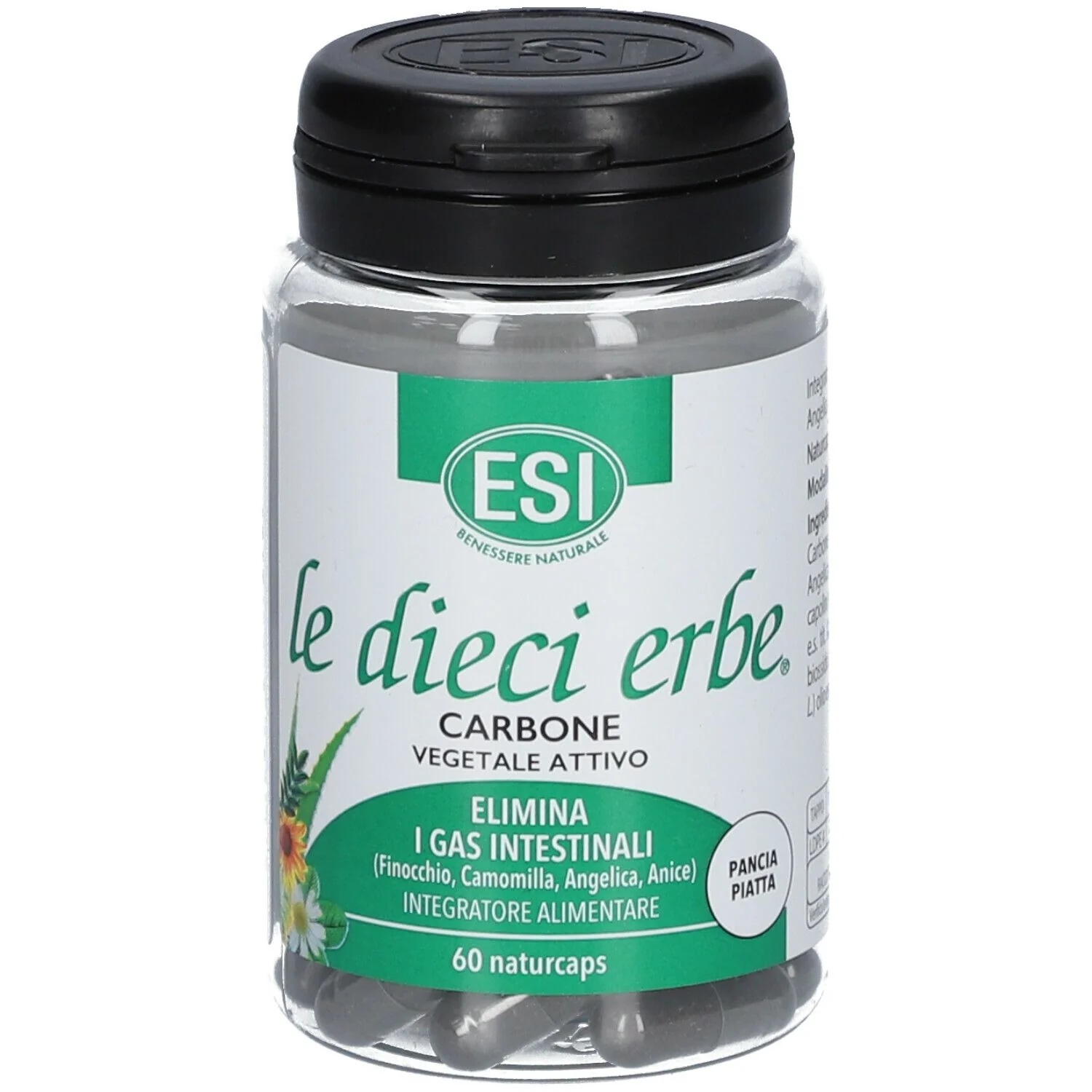 ESI Esi Ten Herbs Carbone60 Kapseln